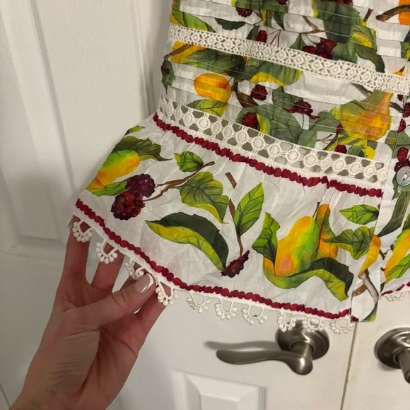 Farm Rio Fruit Orchard Mini Dress NWT - Picture 5 of 10